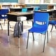 preview thumbnail 25 of 52, Student Desk with Open Front Metal Book Box & Flex Comfort Chair - 24"W x 18"D x 22.25" - 31.25"H