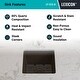 preview thumbnail 14 of 47, Lexicon Undermount Quartz 15 Inch Single Bowl Kitchen Sink Kit