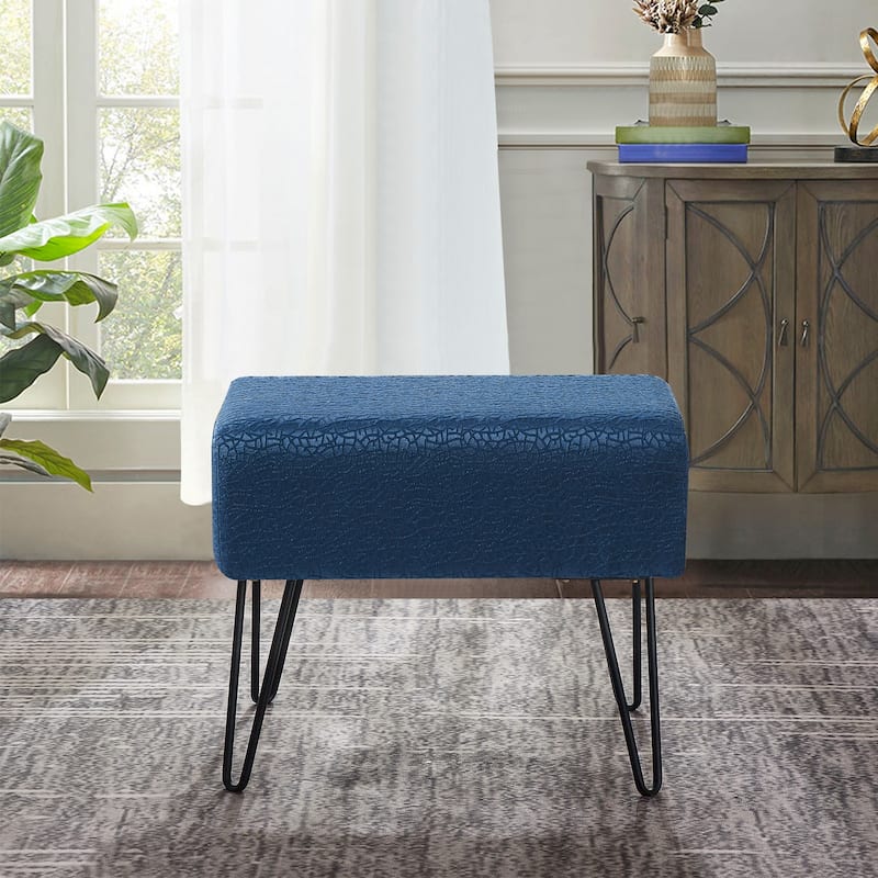 Serenta Jacquard Retro Ottoman