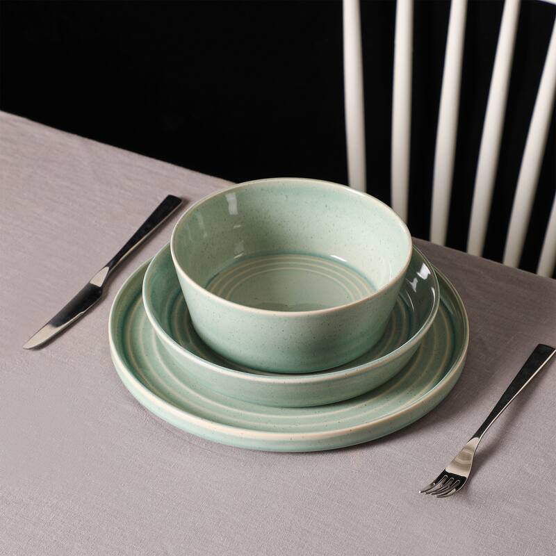 Stone Lain Claire Stoneware Dinner Plate Set