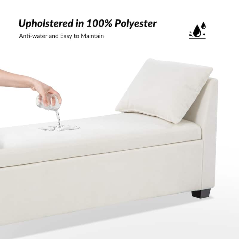 Pascual Storage Bench by HULALA HOME