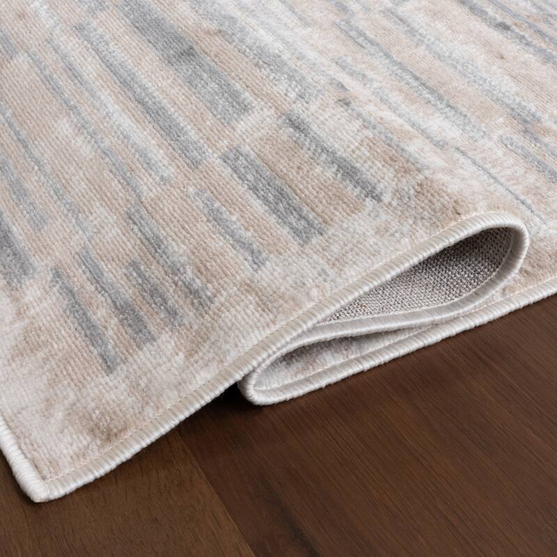 Nuloom Nidhi Traditional Striped Area Rug