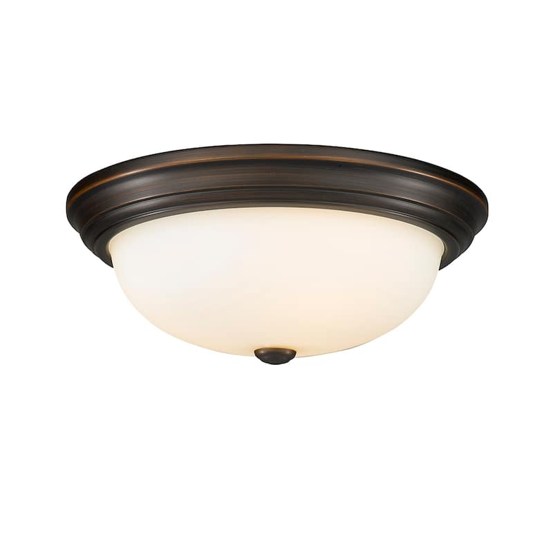 Millennium Lighting 3 Light Flush Mount Ceiling Fixture in Multiple Finishes - N/A