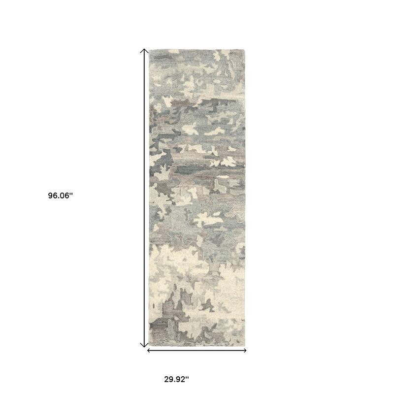 HomeRootsAbstract Modern Rectangle Area Rug