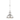 Elk Home Blakesley Brushed Nickel With Metal Shade 1 Light Pendant