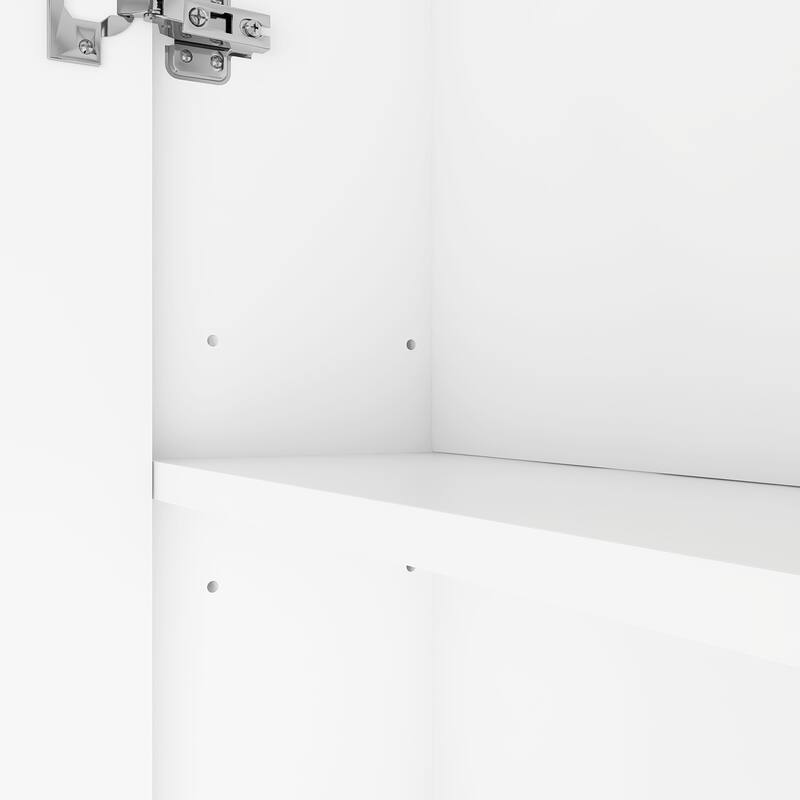 29'' x 28'' Modern Wall Mounted Medicine Cabinet with Mirror - 30" x 7"