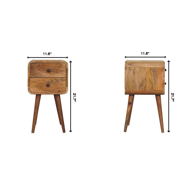 Mini Curved Nightstand