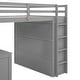 preview thumbnail 8 of 25, Modern Full Size Loft Bed With Drawers,Desk and Wardrobe,Sturdy Construction