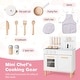 preview thumbnail 18 of 18, Costway Kids Kitchen Playset with Light up Stove & Cooking Sounds Oven - See Details