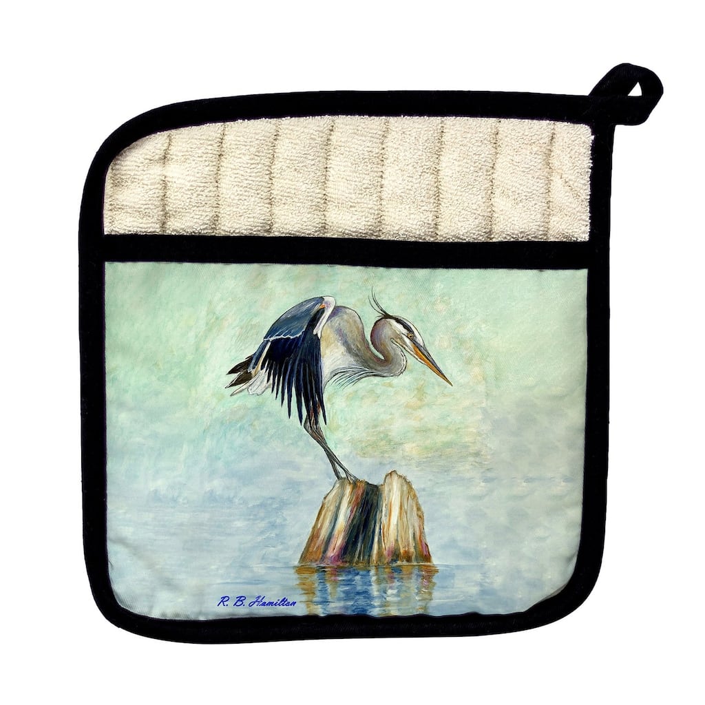 Balancing Heron Pot Holder - 9x9
