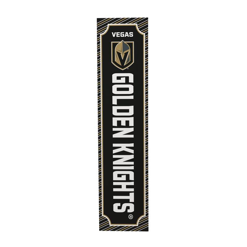 47" Double Sided Seasonal Porch Leaner, Vegas Golden Knights - 47" x 11.25"