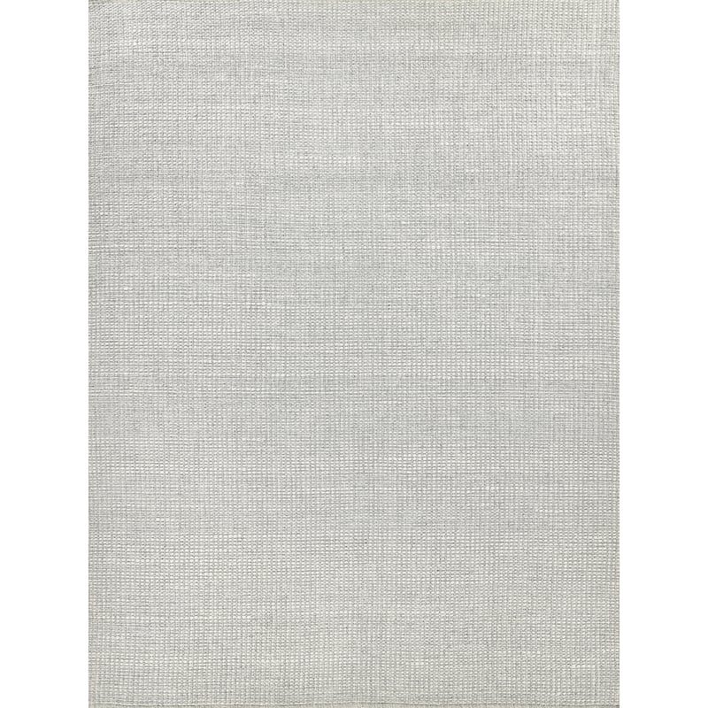 EXQUISITE RUGS Ferrus Handwoven Polyester/Wool/Cotton Silver/Ivory Area Rug.
