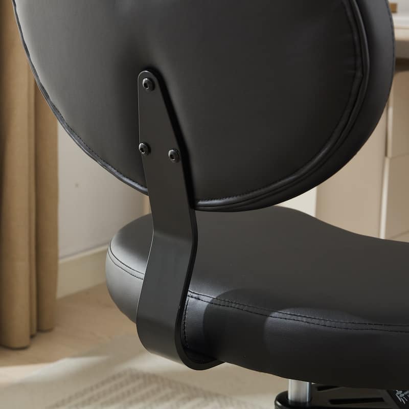 Meditation Chair Plus,Cross Chair with Wheels,ADHD Chair,Criss Cross Desk Chair with Lumbar Support and Stool,Flexible Design