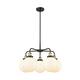 Option Matte White / Black Antique Brass
