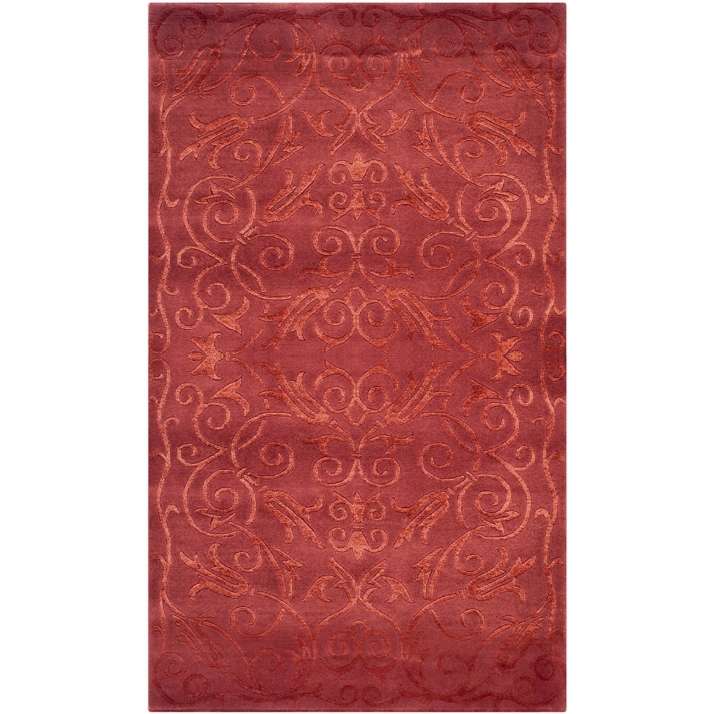 SAFAVIEH Couture Hand-knotted Tibetan Lilit Modern Wool Rug