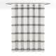 preview thumbnail 7 of 5, Lush Decor Farmhouse Stripe Shower Curtain
