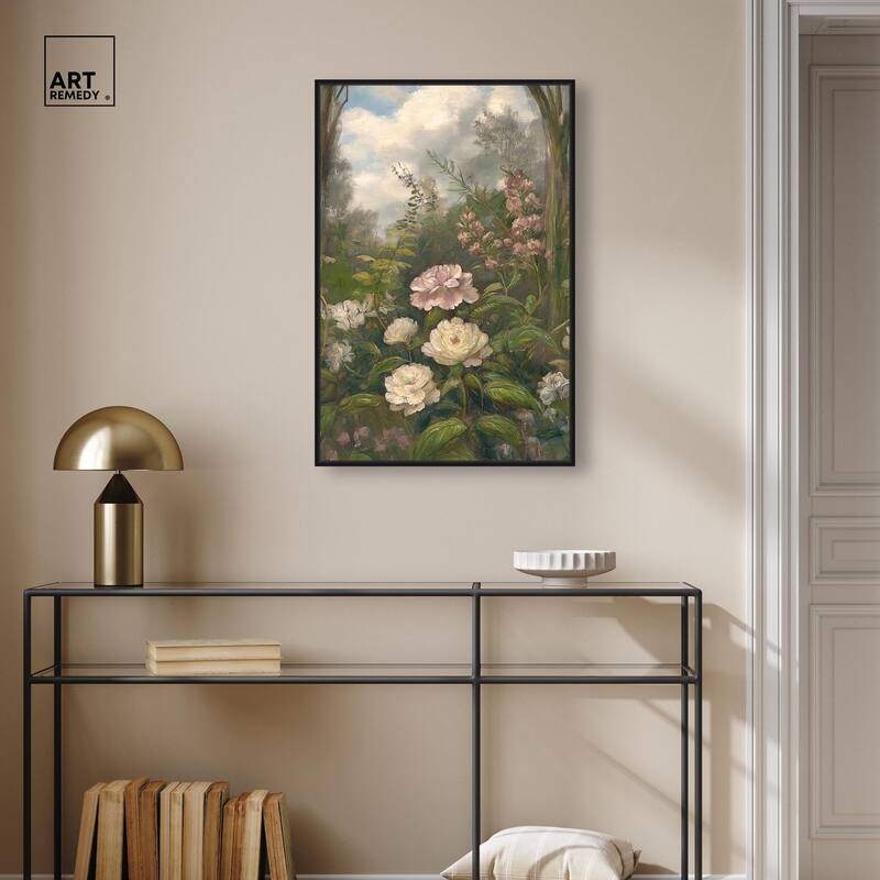 Woodland Bloom Canvas by Art Remedy