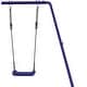 preview thumbnail 18 of 19, vidaXL Swing Set Outdoor Backyard Wooden Playground Equipment for Kids Age 3-8