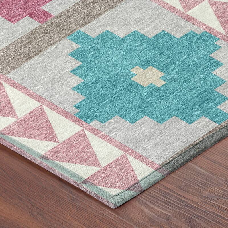 Machine Washable Indoor/ Outdoor Global Pima Chantille Rug
