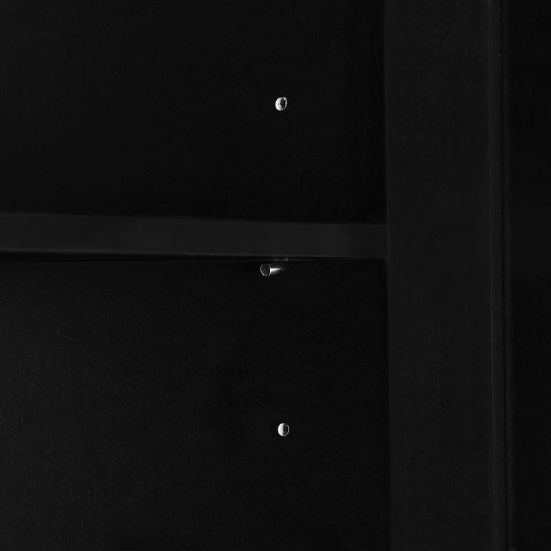 Storage Cabinet with Two Doors for Bathroom, Office, Adjustable Shelf, MDF Board