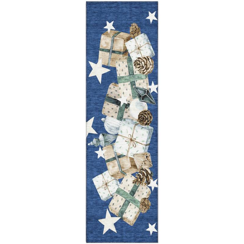 Premium Washable Super Soft Christmas Presents Mayfield Rug