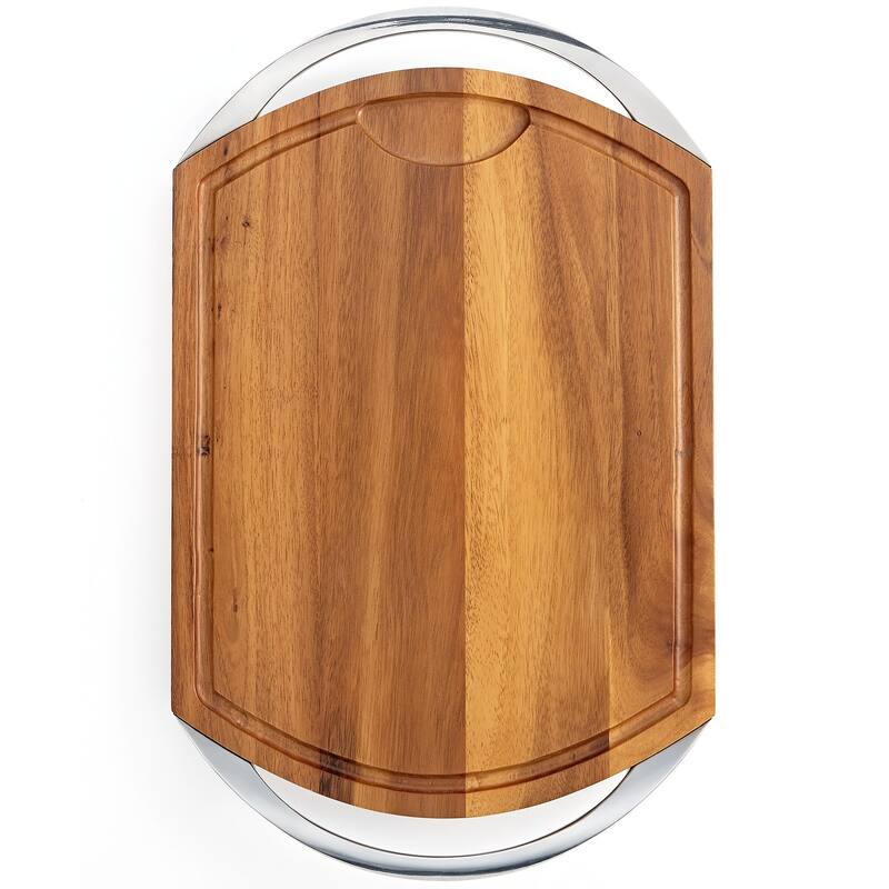 Nambe Carve and Serve Station - 22 inches