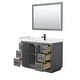 preview thumbnail 34 of 98, Miranda Single Vanity Set, Cultured Marble Top, 46-Inch Mirror