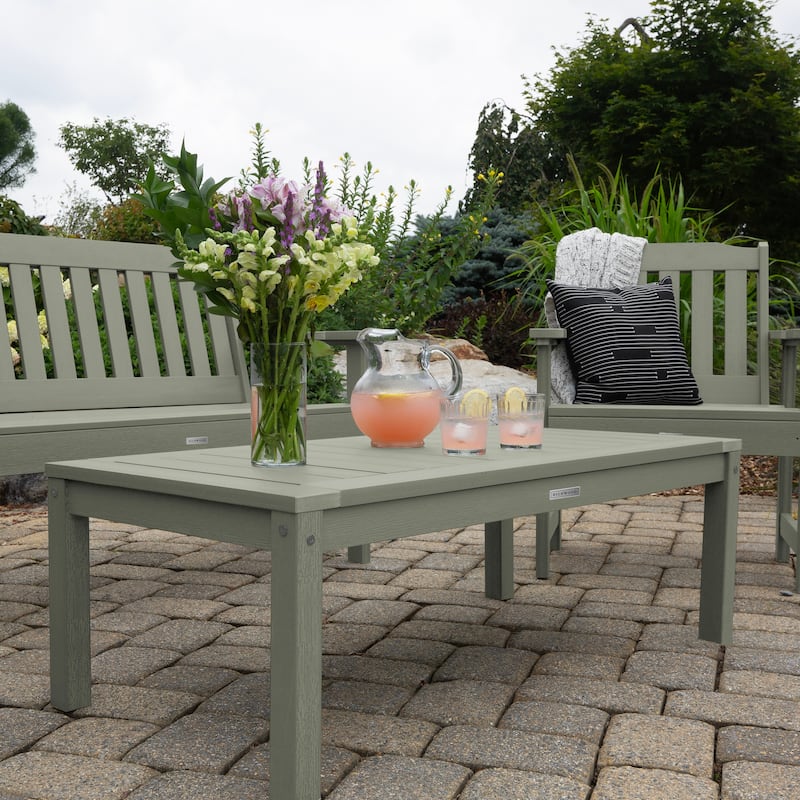 HIGHWOOD Eco-Friendly Adirondack Rectangular Coffee Table