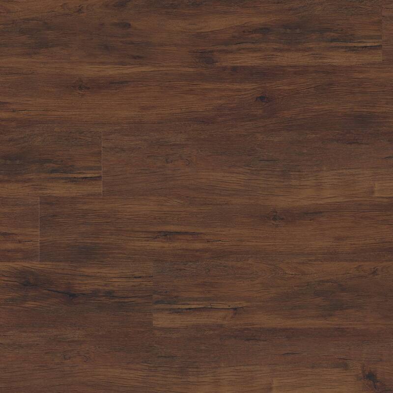 Ackland AKVRC7X48-5012-PL Parkland 7" x 48" Embossed Vinyl Flooring - Vintage Mahogany