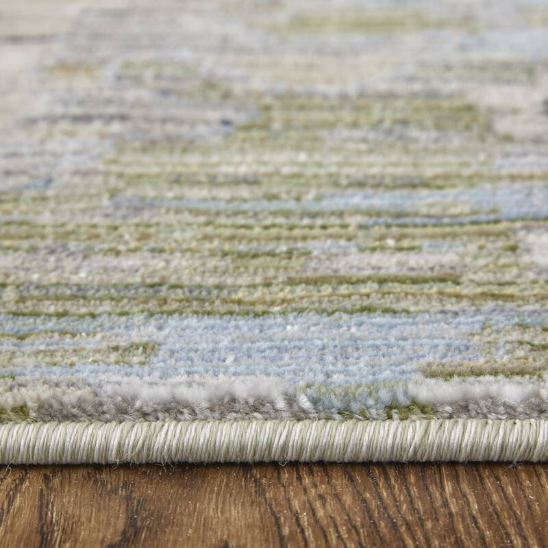 HomeRoots Floral Traditional Runner Area Rug - 87.00 in. x 30.00 in. x 0.47 in.