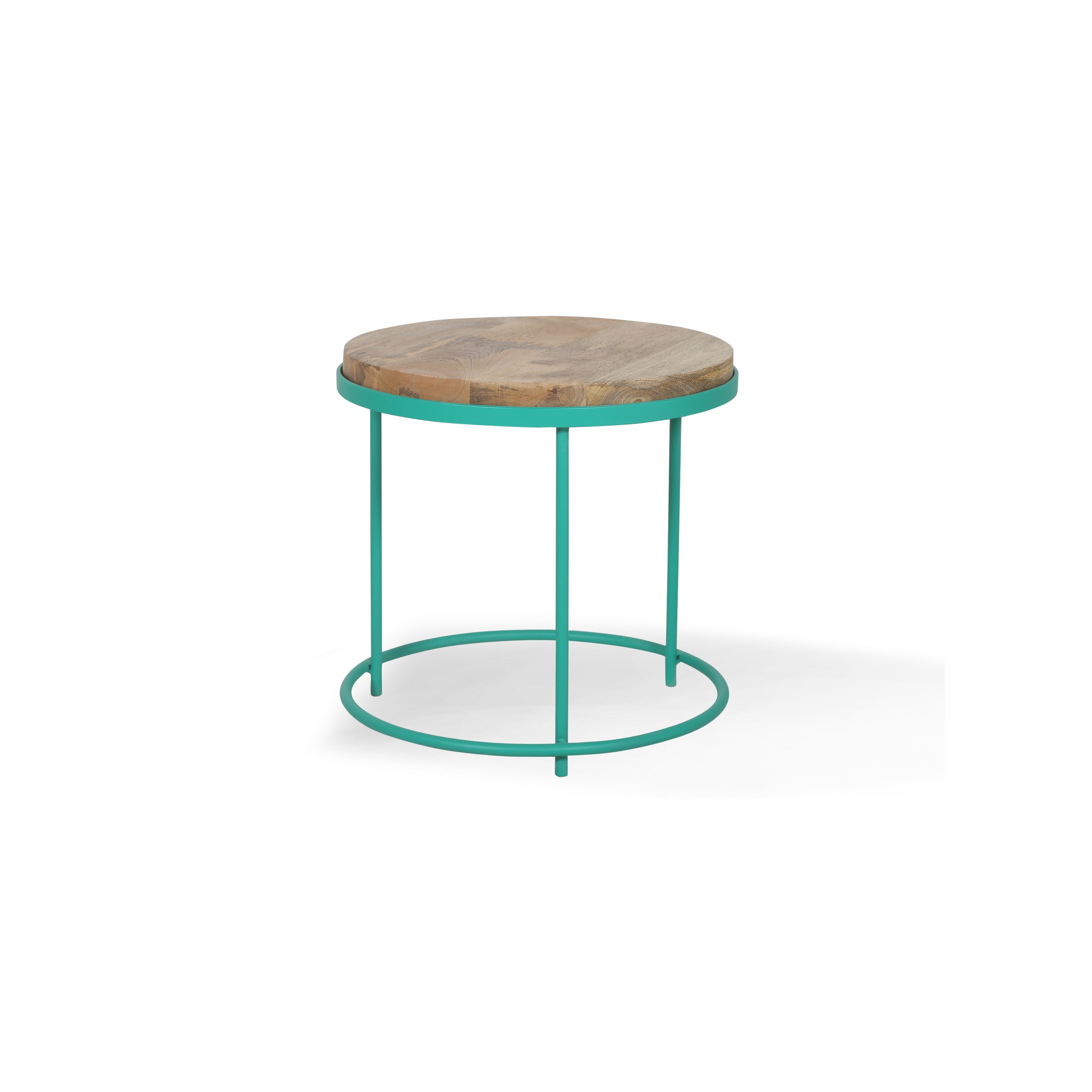 Posh Pollen Arnold Round Side Table Overstock 32687993