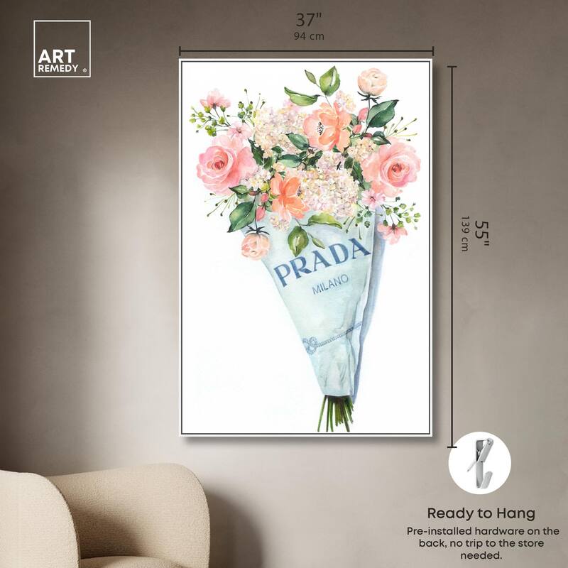 A World of Flowers Canvas by Art Remedy