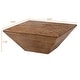 preview thumbnail 35 of 44, Vintage Style Coffee Table for Living Room