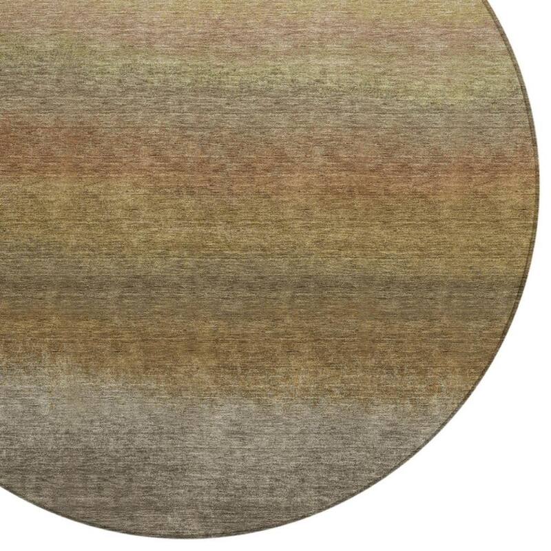 HomeRoots Ombre Transitional Rectangle Outdoor Rug