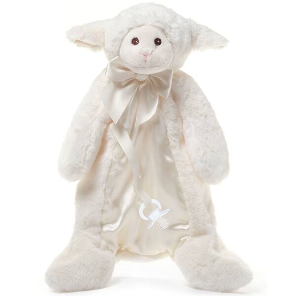 slide 2 of 6, Bearington Pacifier Pet - Lamb, Lamby