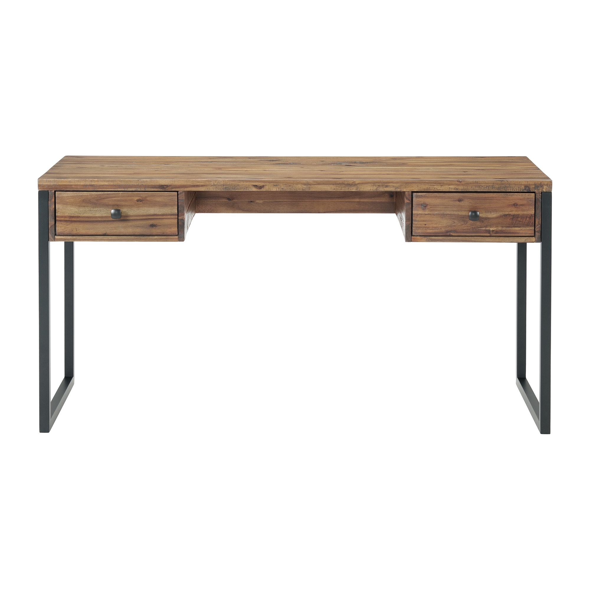 Carbon loft kehlmann black metal and wood desk discount
