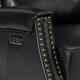 preview thumbnail 46 of 49, Kunibert Multifunctional Genuine Leather Nursery Chair with Metal Swivel Base Set of 2 by HULALA HOME