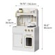 preview thumbnail 5 of 10, Teamson Kids Petite Versailles Classic Play Kitchen with Accessories, White - 19.76" L x 12.01" W x 35.51" H