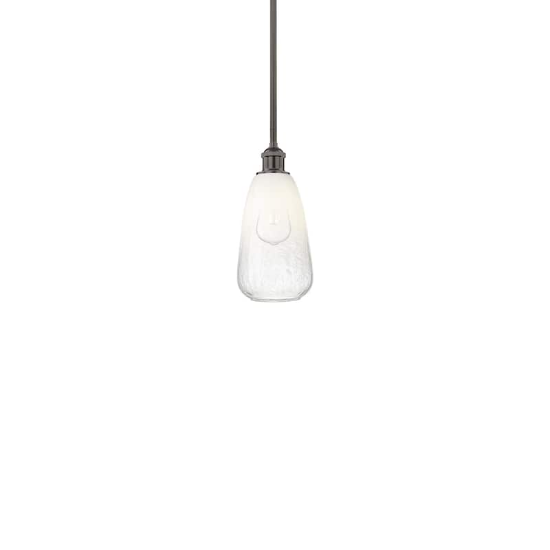 Innovations Lighting 616-1S-13-6 Brookhaven Almond Pendant Brookhaven - Oil Rubbed Bronze / Opal
