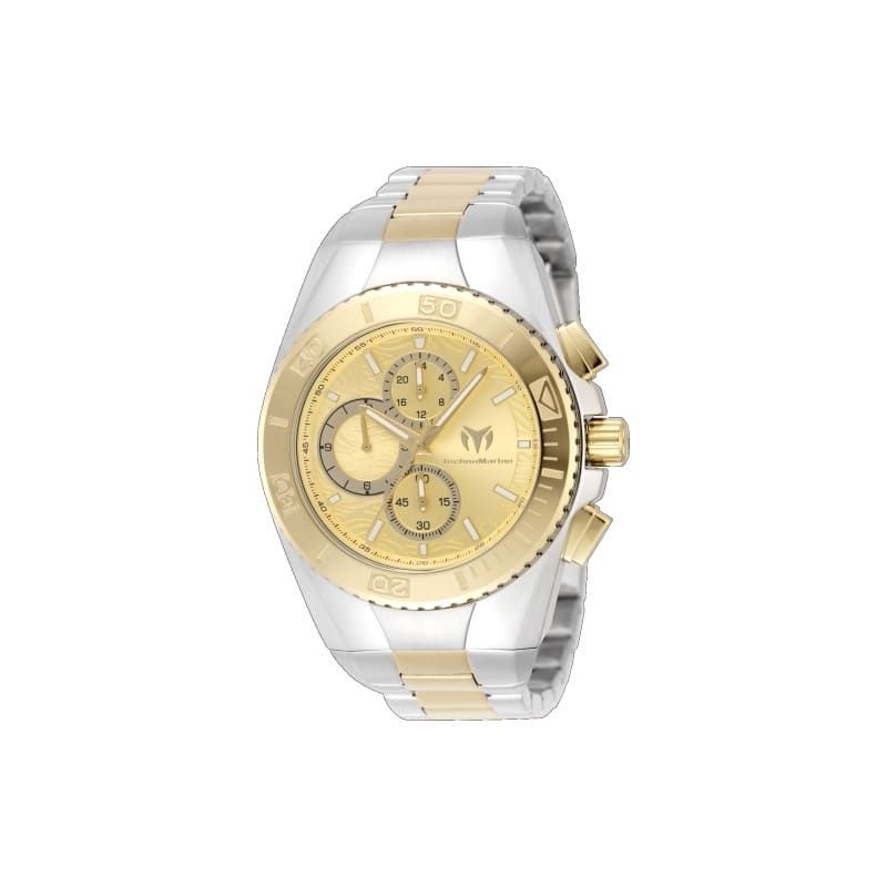 Technomarine Men's TM-224024 Manta Quartz Chronograph Gold Dial Watch