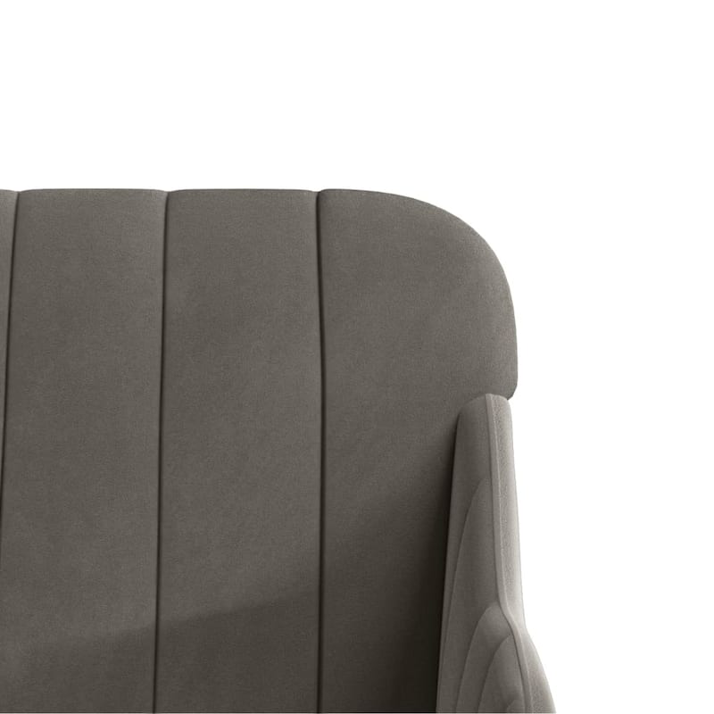 vidaXL Loveseat Upholstered Couch Bench with Armrests for Dining Room Velvet - 43.3" x 29.9" x 31.5"
