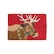 Christmas Reindeer Rug - 2'x3' - On Sale - Bed Bath & Beyond - 36525796