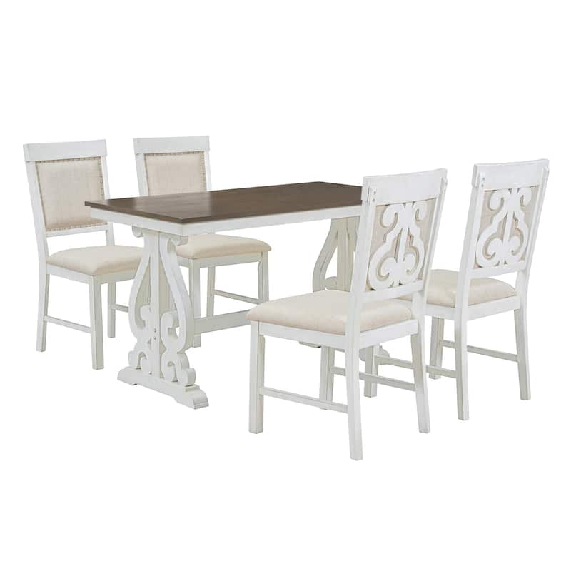 5-Piece Retro Dining Set