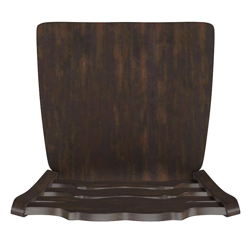 Eleanor French Ladder Back Wood Counter Chair (Set of 2) by iNSPIRE Q Classic