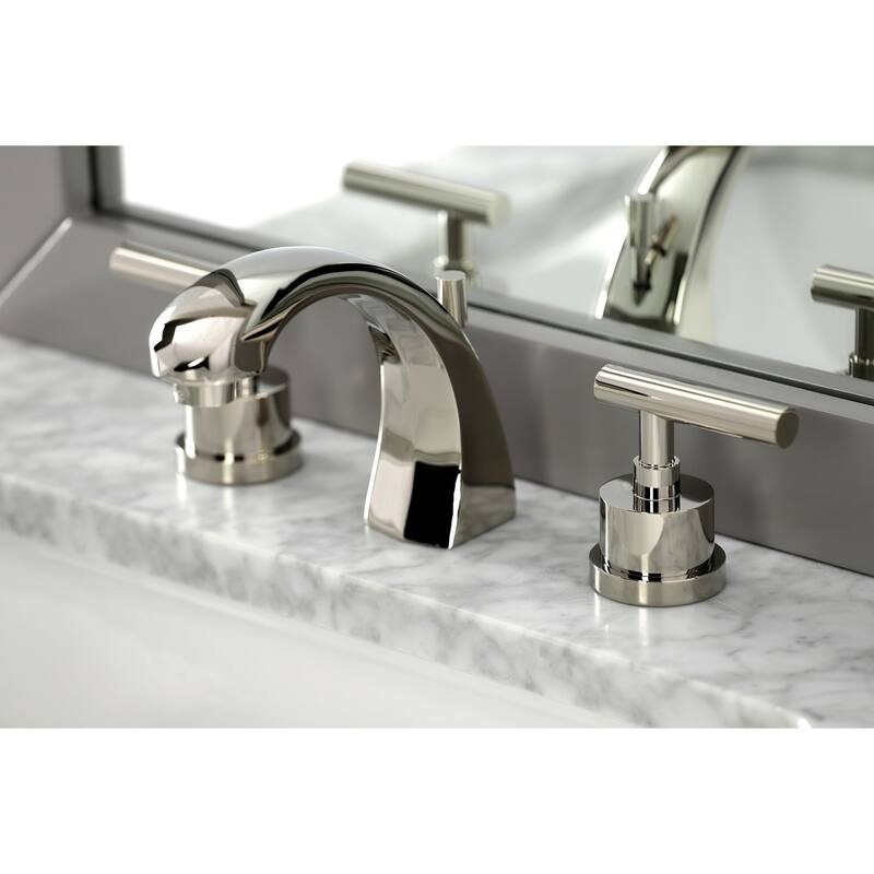 Kingston Brass Manhattan 8 in. Widespread Bathroom Faucet