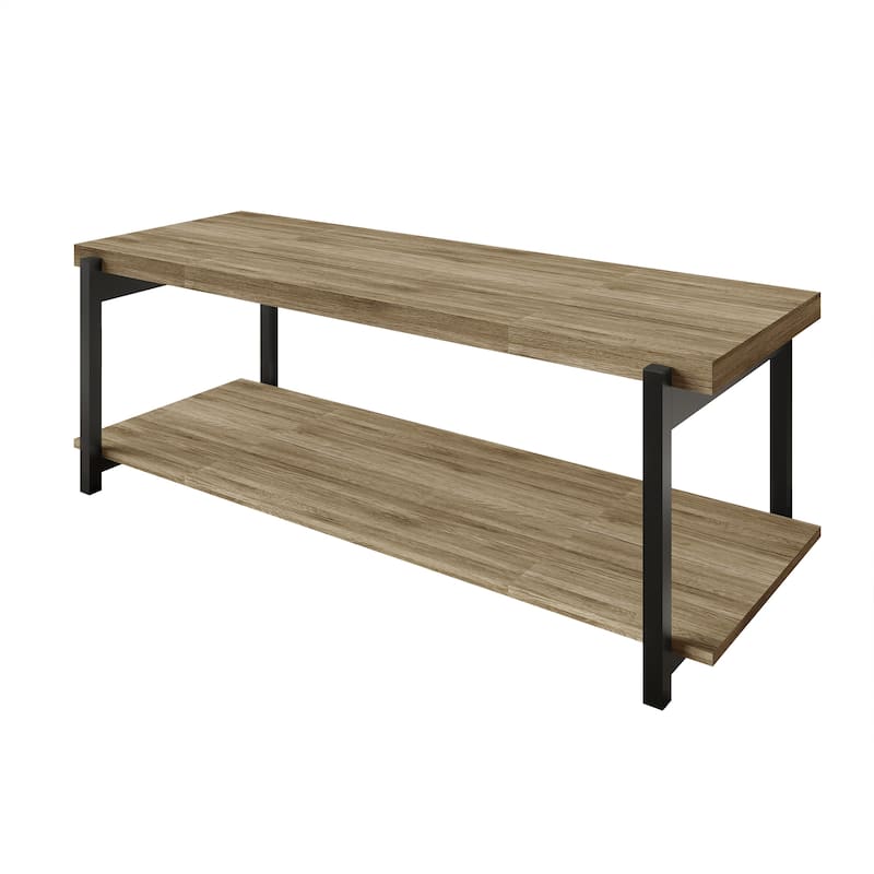 CraftPorch Rustic Metal TV Stand