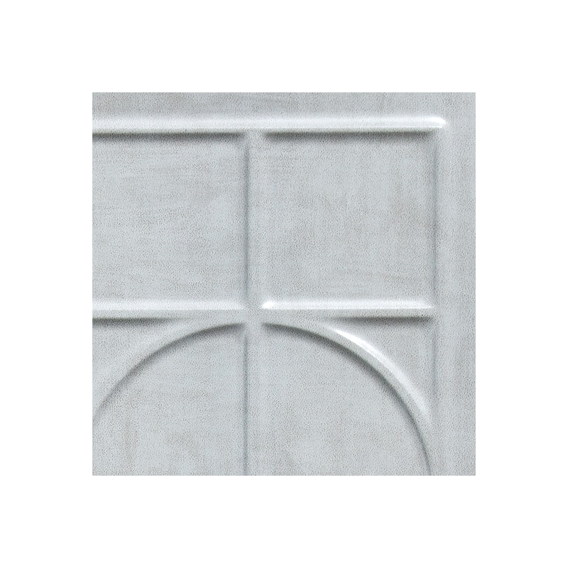 FASÄDE Crescent Decorative Vinyl Backsplash Panel - 6X6 Inch Sample - Cashmere