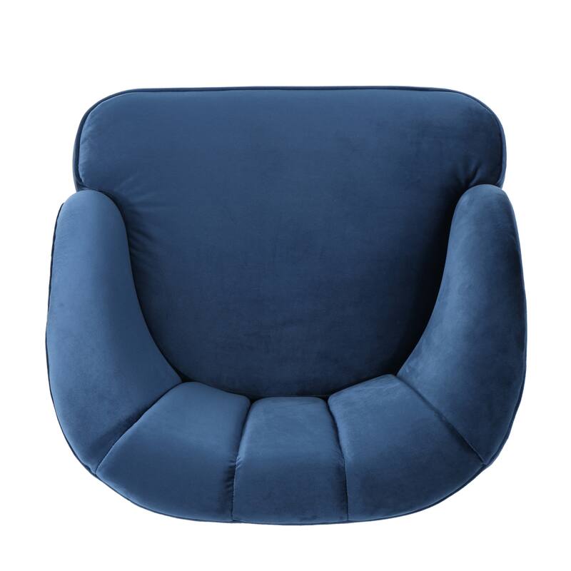 The Velvet Channel Club Chair