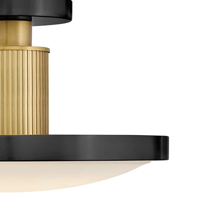 Hinkley Lighting 47593 Kieran 15" Wide LED Semi-Flush Ceiling Fixture