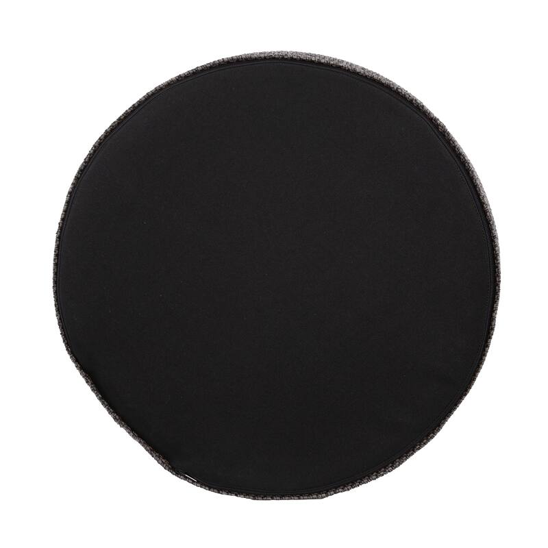 Allan Andrews No Tip Cylinder Ottoman with Cover, Panama Collection